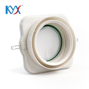 <span class=keywords><strong>Clapet</strong></span> <span class=keywords><strong>anti</strong></span>-<span class=keywords><strong>retour</strong></span> en plastique moderne et minimaliste pour chauffage de salle de bain, pour ventilation domestique, à simple/double ouverture, avec amortisseur de reflux - Product Image 6