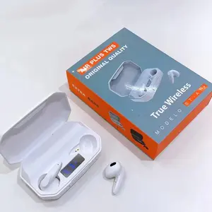 Headphone 2023 nirkabel dalam telinga, headphone earbud Headset nirkabel 5.3