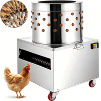 Machine à plumer électrique pour poulet, canard et oie