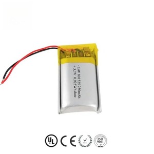 <span class=keywords><strong>Torch</strong></span> ánh sáng chu kỳ sâu có thể sạc lại pin 3.7V Li-polymer pin 801525 250mAh pin - Product Image 3