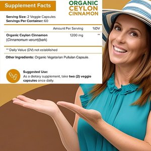 Ceylon Canela Cápsulas Oem/Odm Factory Herbal Saúde Suplementos Private Label Orgânico Ceilão Canela - Product Image 3