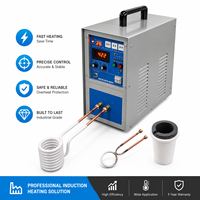 Chauffe-inducteur haute fréquence industriel pour le brasage, le durcissement, le forgeage et la fusion |   Technologie IGBT |   Chauffage rapide