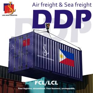 Filipinler için DDP Hizmeti Özel Gümrük Temsilciliği ile LCL+ FCL Deniz Nakliye Konteynerleri Sunan Acente - Product Image 4