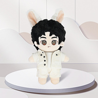 Faible MOQ, figurines en peluche, poupées d'idoles Kpop, peluches personnalisées de 20 cm, poupées d'anime avec squelette, création de votre propre design pour les filles
