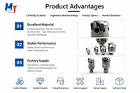 Tête de perçage de précision à micro-réglage MT EWN - Barre de perçage réglable de haute précision pour centre d'usinage CNC - Machine à percer