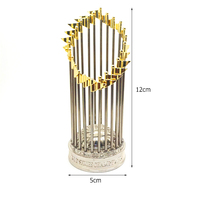 Ligue de Baseball M LB Championnat Alliage Trophée 12cm 30cm Jeu de Balle Trophée Mementoic Artisanat