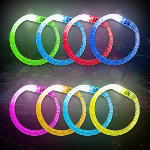 Pulseras LED Fiesta Intermitente Luz Up Pulsera Palos Fiesta Juguete Neón Rave Concierto <span class=keywords><strong>Carnaval</strong></span> Fiesta Accesorio - Product Image 2