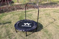 IUNNDS Vente en gros d'équipements de gym à domicile, trampoline de fitness avec poignée en forme de T pour enfants/adultes