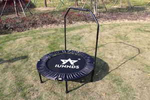IUNNDS toptan ev için spor salonu ekipmanları trambolin Fitness çocuklar için t-şekilli kolu ile Rebounder/yetişkinler atlama - Product Image 5