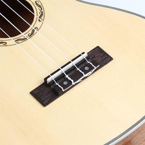 Ukulele personnalisé, best-seller, en épicéa et acajou, tailles 21/23/26 pouces, livraison rapide disponible - Product Image 3