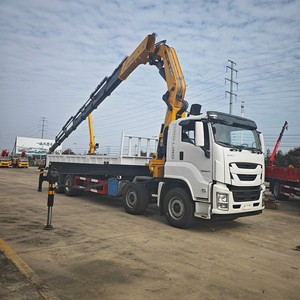 รถบรรทุก ISUZU GIGA 8X4 ใหม่ ขนาด 14 ตัน 16 ตัน พร้อมเครนติดรถแบบพับได้ เครนบูมแบบเคลื่อนที่ได้ สำหรับขาย - Product Image 3