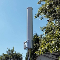 Antena Omnidireccional MIMO WiFi de Doble Banda 2.4G 5.8G de Alta Ganancia Arronna 12dBi 360° °   Router Inalámbrico CPE para Exteriores, Puente AP Industrial