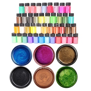 Poudre <span class=keywords><strong>de</strong></span> Mica Métallique Bulk 64 Couleurs Scintillantes Nacres pour Fabrication <span class=keywords><strong>de</strong></span> Bougies, Savons, Résine Époxy et Gobelets - Product Image 4