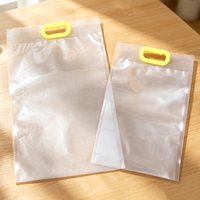 Sac d'emballage alimentaire en plastique de qualité alimentaire, pochette sous vide thermoscellable avec poignée, impression personnalisée disponible pour le stockage des céréales
