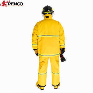 LOGOTIPO personalizado EN469 NOMEX Trajes <span class=keywords><strong>de</strong></span> <span class=keywords><strong>bombero</strong></span> Aramid Fire Gear - Product Image 2