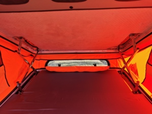 Carpa de Techo de Aleación de Aluminio de Doble Capa Totalmente Automática, Impermeable para las Cuatro Estaciones, de Fácil Montaje, para Campamento en Auto - Product Image 5