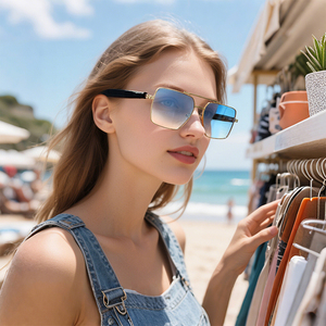Lunettes d'écouteurs sans fil portables Traduction AI Lunettes intelligentes avec appels téléphoniques BT Écouter de la <span class=keywords><strong>musique</strong></span> pour l'extérieur - Product Image 6