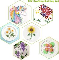 Outil de quilling en papier professionnel pour la création de dômes sphériques 3D concaves-convexes et de demi-boules, en plastique, mini, rose/bleu JY