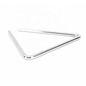 <span class=keywords><strong>Triangle</strong></span> musical de 5/6/7/8 pouces, <span class=keywords><strong>instrument</strong></span> de percussion Orff à main avec marteau pour l'éveil musical des enfants - Product Image 4