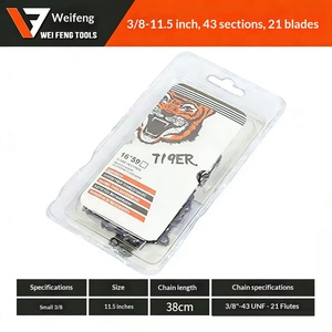 <span class=keywords><strong>Chaîne</strong></span> de tronçonneuse électrique Tiger Head fabriquée en Chine, vente en gros - Product Image 6