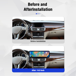 ZWNAV 2560*720p 14.9 นิ้ว รองรับ Apple Carplay สำหรับรถยนต์ Mercedes Benz CLS ปี 2010-2011 ระบบปฏิบัติการ LINUX เครื่องเล่นมัลติมีเดียในรถยนต์ พร้อมระบบนำทาง GPS - Product Image 5