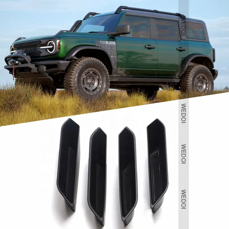 New Door Handle lưu trữ Box đối với Ford Bronco 2021 cửa xe Organizer Box của Bronco phụ kiện 2 Dr 4 DR Kit