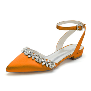 Zapatos de boda de satén blanco, azul y rojo, de 2cm, para mujer, de satén, acogedores, para fiesta, de princesa, sandalias, varios colores, para mujer - Product Image 4