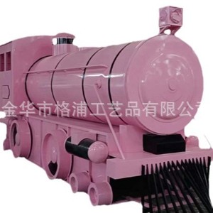 Décoration de cabine photo sur le thème de Noël : train de dessin animé personnalisé, en plastique durable - Product Image 2