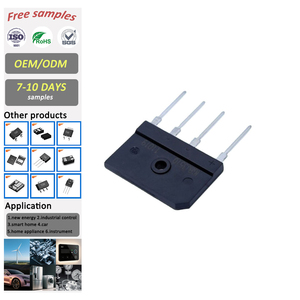 Cầu chỉnh lưu gbj25005 gbj2501 gbj2502 gbj2504 gbj2506 gbj2508 gbj2510 50-1000V một pha cầu chỉnh lưu - Product Image 1