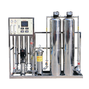 Système de pompe à osmose inverse haute efficacité en acier inoxydable 304 pour usine de purification d'eau industrielle par osmose inverse pour hôtels 1000L/H - Product Image 5
