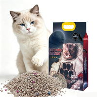 Arena para Gatos de Bentonita Triturada de Absorción Rápida 3X, Aglutinación Sólida para Hoteles Amigables con las Mascotas, Contrato de Garantía Comercial