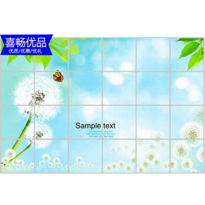 Aixin <b>Kitchen</b> Wall <b>Sticker</b> 60x90 Cm Still Life Pattern Waterproof Oil Proof Rectangle <b>Sticker</b> For <b>Kitchen</b> - Product Image 4