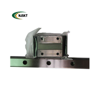 Rail de guidage linéaire 25 mm ABBA, chariot carré BRD25R0 avec rails et roulements pour CNC/tour