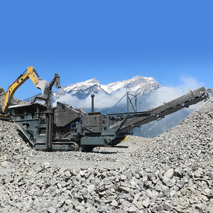 Trituradora de cono móvil Rock, trituradora de minería accionada por motor fácil de operar, a la venta, estación de impacto de oruga de mandíbula móvil para piedra - Product Image 5