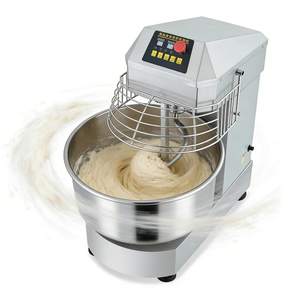Mélangeur à spirale amovible pour boulangerie, mélangeur à pâte de 18 kg avec bol amovible de 20 l - Product Image 1