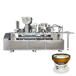 Full Auto Horizontal Cup Coffee Capsule Sealing Packing Machine High Precision Filling Level Horizontal Cup Filling Machine