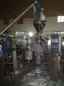 Machine de remplissage et d'emballage automatique motorisée F 100 pour poudre de lavage multi-thé, avec pesage et emballage rapide de sacs en plastique - Product Image 5