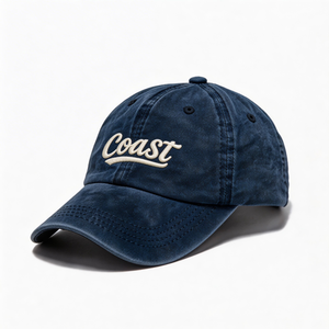 Casquettes de baseball brodées en jean délavé style urbain vintage pour hommes, femmes et unisexe, ajustables, à 6 panneaux, pour toutes les saisons - Product Image 6
