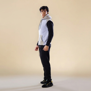 Tuta Invernale <span class=keywords><strong>Elegante</strong></span> da <span class=keywords><strong>Uomo</strong></span> in Poliestere/Cotone, <span class=keywords><strong>Abbigliamento</strong></span> <span class=keywords><strong>Sportivo</strong></span> Personalizzato, Set Due Pezzi di Alta Qualità, <span class=keywords><strong>Abbigliamento</strong></span> <span class=keywords><strong>Sportivo</strong></span> OEM - Product Image 1