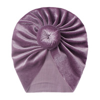 Nouveau Turban en Velours pour Bébé, Accessoire Cheveux Donut, Bonnet pour Enfant, Chapeau Bébé, Turban pour Tout-Petit