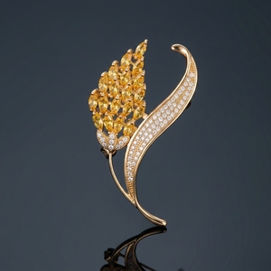 Novo Broche de Moda de Luxo de Alta Qualidade para Mulheres, Alfinete Retrô Requintado para Terno, Suéter, Festa e Presente de Casamento - Product Image 1