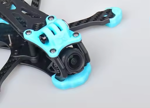 Foxeer 3.5/4 Inch Frame Carbon Fiber 5mm Arm Thickness <b>Drone</b> Frame Kit for RC <b>Racing</b> <b>Drone</b> - Product Image 6