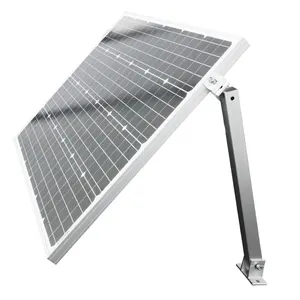 Suporte ajustável PV suporte solar à terra base racking stand para painéis solares 30-60 graus de montagem telhado sistemas