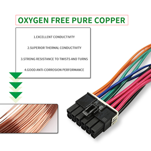 Özel kablo takımı Molex mega-fit yuvası dişi konnektör konut 5.7mm Pitch 12 yollu 2 sıra kablo demeti - Product Image 3