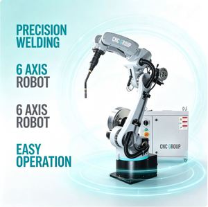 Bras robotique industriel programmable à 6 axes, support de soudage et de meulage, système robotique personnalisé pour le traitement des machines - Product Image 1