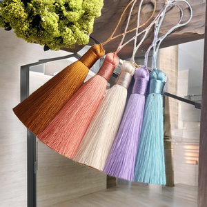 โรงงานขายส่ง เครื่องประดับห้อยหูขนาดเล็ก ที่คั่นหนังสือ กิ๊บติดผม สไตล์โบราณ พู่สั้น 5 ซม. สำหรับตกแต่ง - Product Image 3