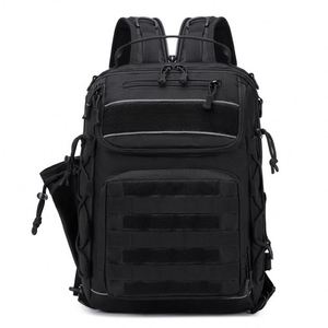 Hot Sale Outdoor <b>Tactical</b> Sport <b>Backpack</b> Camouflage Double-Shoulder Design for Mountaineering Fishing Hiking Zipper Closure - Product Image 3
