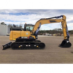 เครื่องขุดมือสองสภาพสมบูรณ์เครื่องขุด13ton มือสอง SY135C จีน sy135C ได้รับการรับรอง EPA CE - Product Image 2