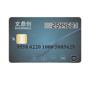 Customize High Security E-ink Review Account Balance CPU Chip Bank Ddebit Smart Card