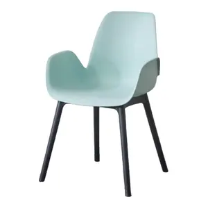 Suppliers Minimalist Household Dining Chairs Stools With Backrests Bedroom Makeup Plastic Chairs